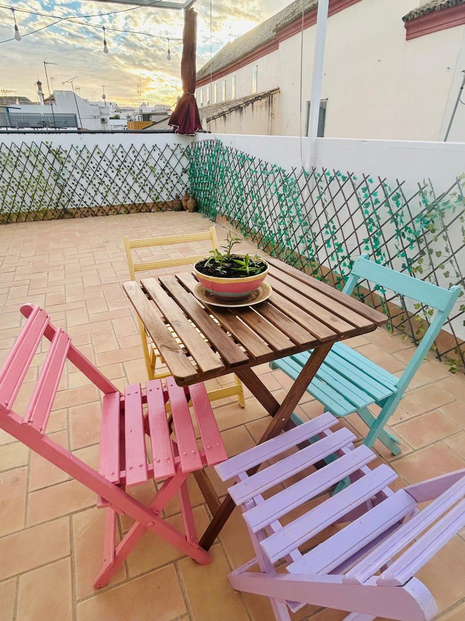 Ferienwohnung La Azotea Del Sol Sevilla Exterior foto